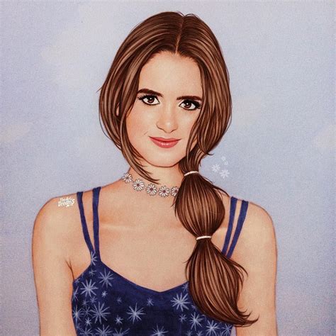 “Dove Cameron 💜🎀💜 Drawing while waiting for #Descendants2 🎬” Celebrity Artwork, Celebrity ...