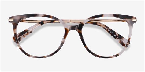 Attitude - Cat Eye Ivory Tortoise Frame Glasses For Women | EyeBuyDirect