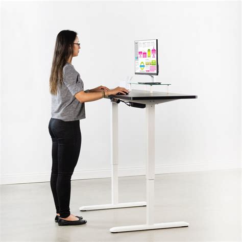 Vivo 60" Wide Electric Adjustable Standing Desk with Memory Presets- W – Ergo Standing Desks