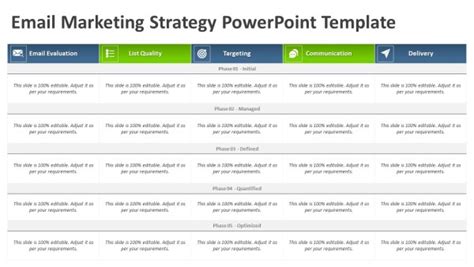 Email Marketing Strategy PowerPoint Template | PPT Templates