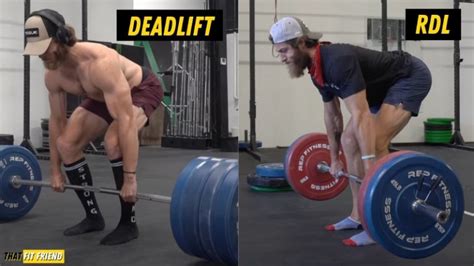 Deadlift vs Romanian Deadlift (RDL) | Which Is Best for You?