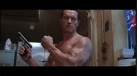 Video - Terminator 2 Judgment Day Arnold Schwarzenegger Bar Fight Scene ...