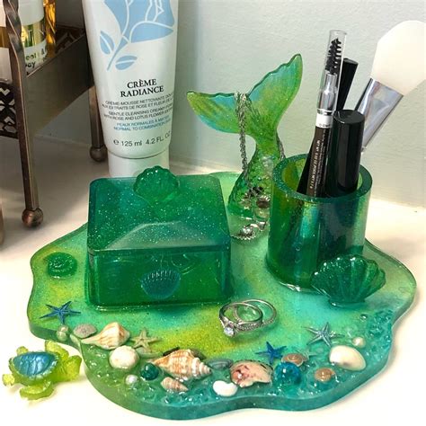 Handcrafted Resin Jewelry Tray/Organizer