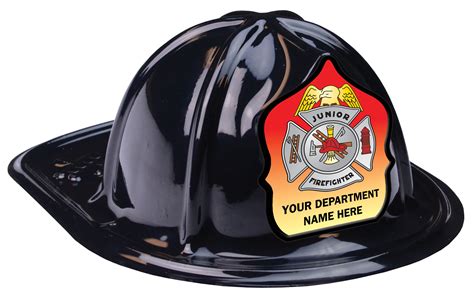 Custom "Junior Firefighter" Fire Hat | Fire Safety For Life