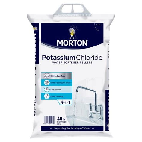 Morton Potassium Chloride Water Softener Pellets, 40 Lb - Costco Food ...