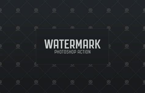 Watermark Photoshop Action — Medialoot