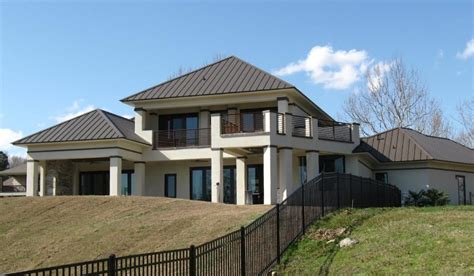 Homes With Burnished Slate Metal Roof — Randolph Indoor and Outdoor Design