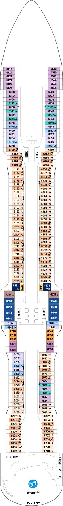 Royal Caribbean Ovation of the Seas Deck Plans, Ship Layout ...