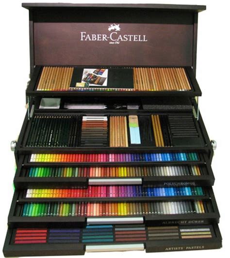 faber castell complete art set - Google Search | Perlengkapan seni, Pensil warna, Seni pensil warna