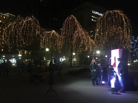 Holiday lights return to St. Paul’s Rice Park, minus giant tree – Twin Cities