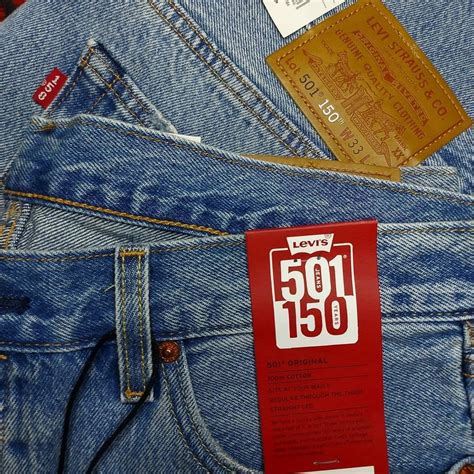 501 LEVIS 150th ANNIVERSARY EDITION 2023, Men's Fashion, Bottoms, Jeans ...