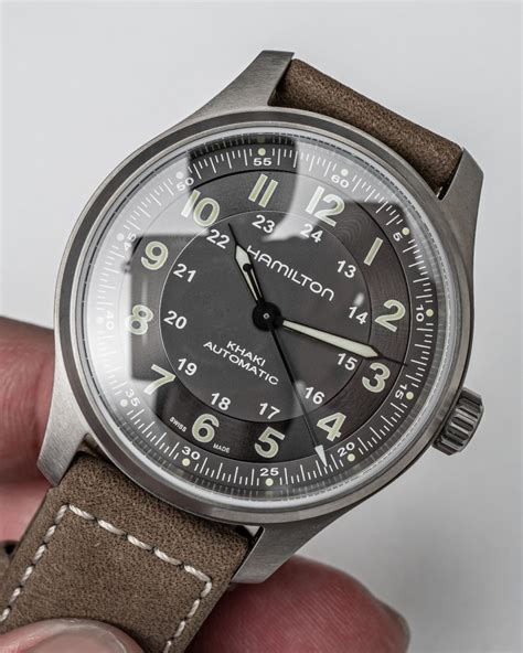 Hands-On: Hamilton Khaki Field Watch In Titanium | aBlogtoWatch