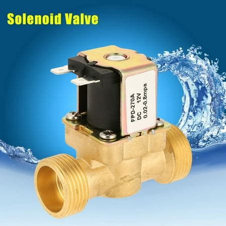 Pneumatic Equipment, Electric Water Valve NC Solenoid Valve 300mA For Water Control | Walmart Canada