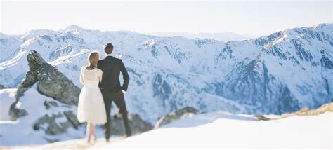 Mountain Elopement in Austria - Adventure Wedding