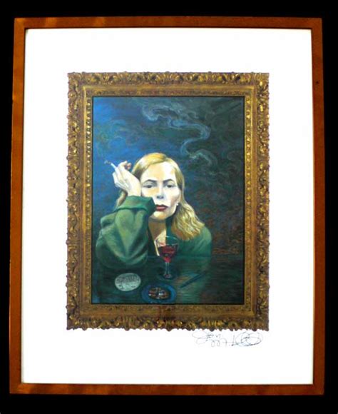 Joni Mitchell – Signed Fine Art Print