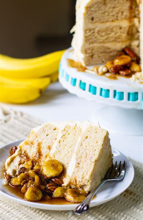 Bananas Foster Cake Recipe - Spicy Southern Kitchen