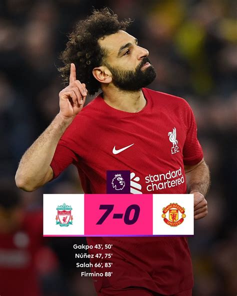 Kết quả Liverpool 7-0 MU - Kết quả bóng đá Anh