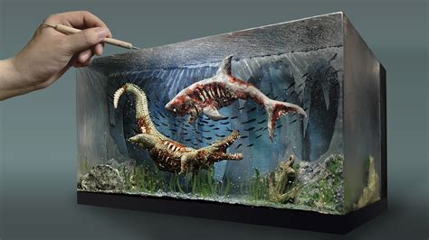 Zombie Crocodile vs Zombie Shark ( Polymer Clay and Resin Art ) : r/ResinCasting