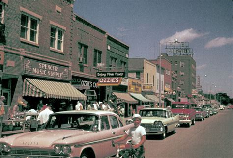 Grand Avenue, Spencer, IA 1950s Photos, Old Photos, Vintage Photos ...