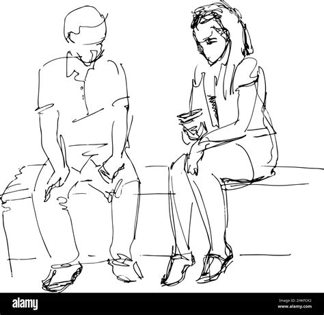 מבטיח ארמסטרונג אדם אוסטרלי boy and a girl sitting on a bench illustration לבטל מסכה למדיטציה