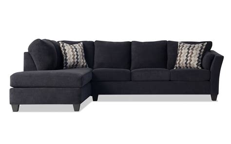 Black Sofa Sectional | Baci Living Room