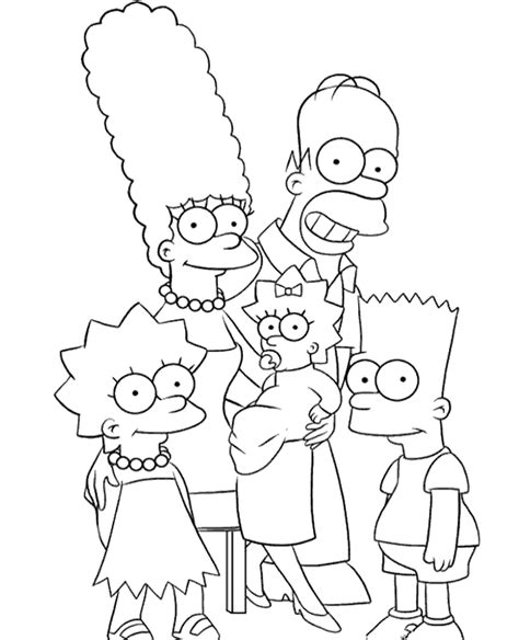 How To Draw Simpsons Family