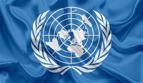 UN flag.The United Nations Flag