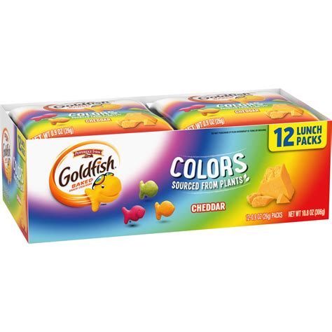 Goldfish Colors Crackers, Snack Pack, 12 Pack in Nepal at NPR 2945 ...