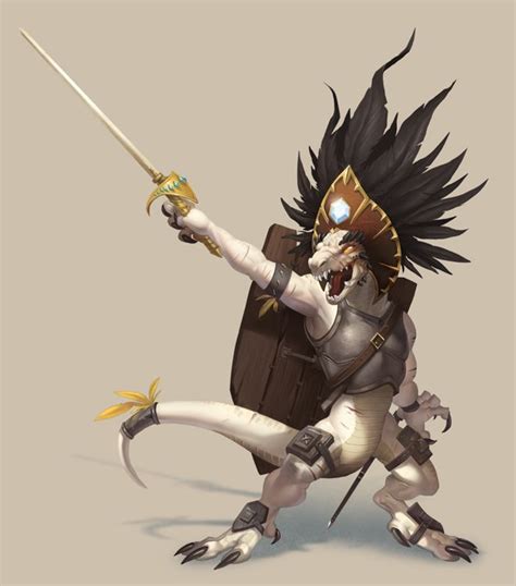 Kobold Chieftain - Pathfinder by damie-m on deviantART | Character art, Dungeons and dragons ...