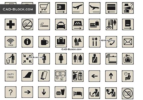 cad-block.com, CAD symbols, free AutoCAD drawings and blocks of North ...