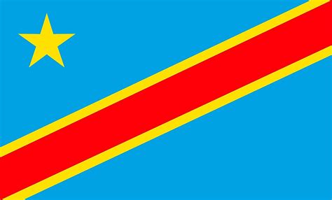 DRC Flag Map