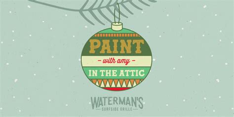 Tickets for Holiday Craft Night at Waterman's in Virginia Beach from Waterman's Surfside Grille