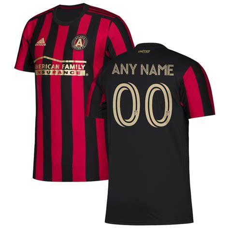 adidas Atlanta United FC Red 2019 Star and Stripes Replica Custom Jersey