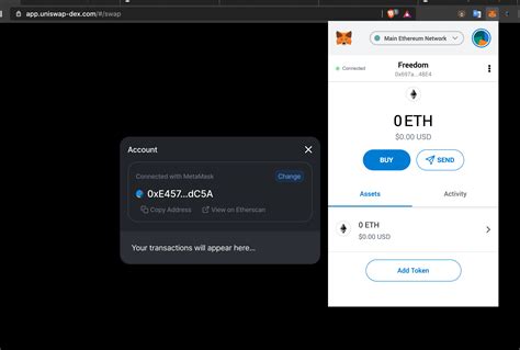 Two metamask wallets? Which one is which? On the web page itself, the connect to metamask gives ...