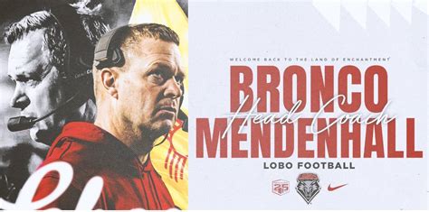 Bronco Mendenhall named as Lobo head football coach - KOB.com