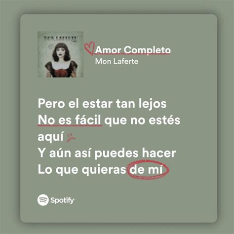 Amor Completo | Frases bonitas, Frases sabias, Letras de canciones