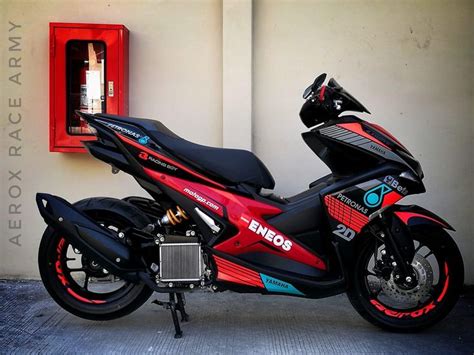 Pin by Earn Prestige Lifestyle on Sport Scooter | Aerox 155 yamaha ...