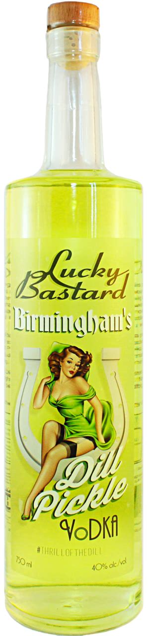 LB Distillers Lucky Bastard Birmingham's Dill Pickle Vodka : Liquor ...