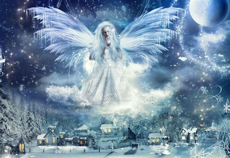 Winter Fairy Desktop Wallpapers - Top Free Winter Fairy Desktop ...