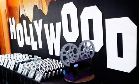 Learn about Hollywood themed birthday party ideas