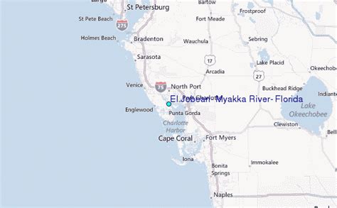 El Jobean, Myakka River, Florida Tide Station Location Guide