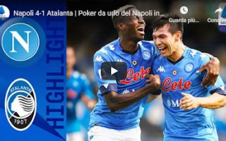 Napoli-Atalanta 4-1 | Gol e Highlights | Giornata 4 | Serie A TIM 2020/ ...