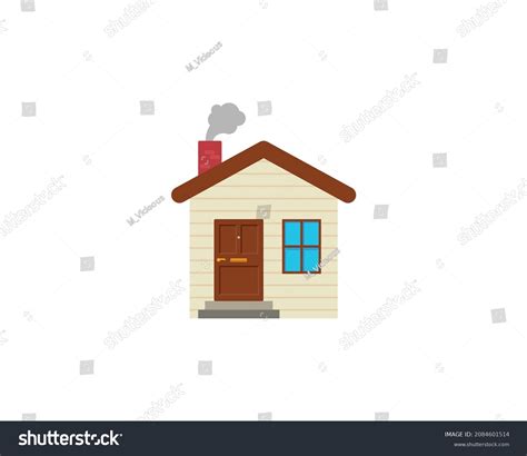 House Vector Isolated Icon House Emoji Stock Vector (Royalty Free ...