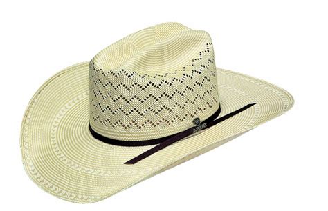 Ariat Mens 20X Double S Western Straw Hat | HorseLoverZ