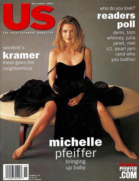 Michelle Pfeiffer bringing up baby | November 1993 | Gorgeouspfeiffer