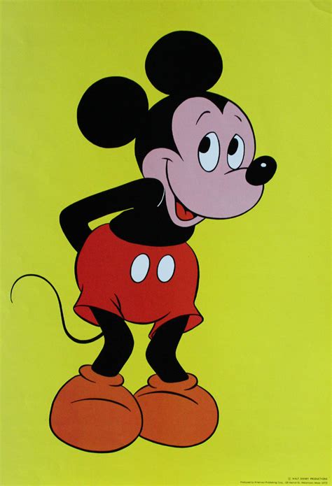 Mickey Mouse Vintage Poster - Design House Studio Ltd.