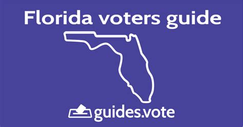 Florida Governor Voters Guide - 2022 | Guides.vote | Voters Guides