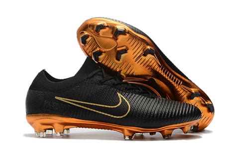 Nike Mercurial Vapor Flyknit Ultra - Metallic Gold Black