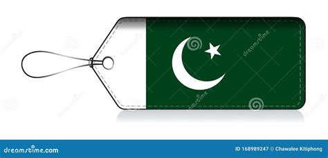 Pakistani Emoji Flag, Label of Product Made in Pakistan Stock Vector ...