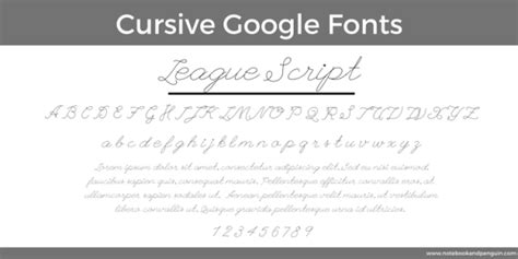 25 Best Cursive Google Fonts (With Examples)